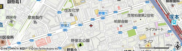 ヤマウチ製菓株式会社周辺の地図
