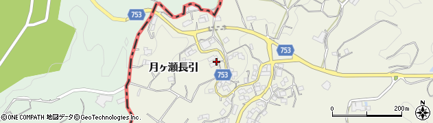 奈良県奈良市月ヶ瀬長引255周辺の地図