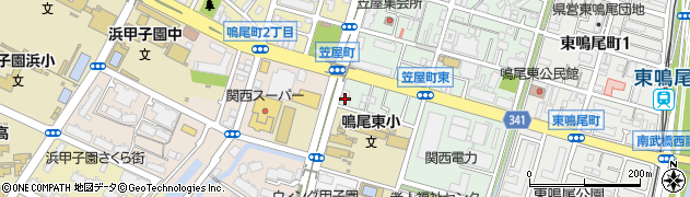 株式会社阪神服装周辺の地図
