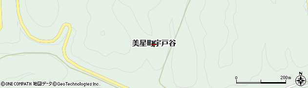 岡山県井原市美星町宇戸谷周辺の地図