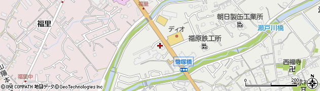 兵庫県明石市魚住町清水1595周辺の地図