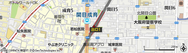 関目駅周辺の地図