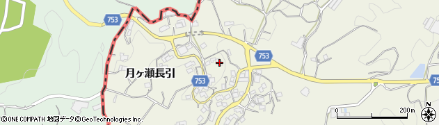 奈良県奈良市月ヶ瀬長引261周辺の地図