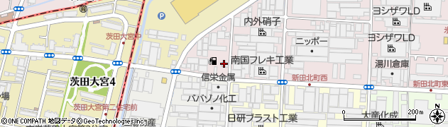 小浦石油株式会社　セルフ大東新田サービス・ステーション周辺の地図