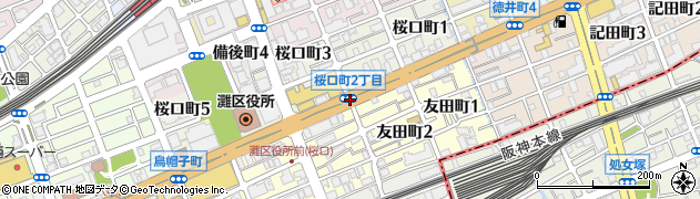 桜口２周辺の地図