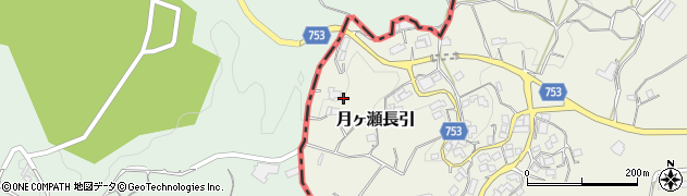 奈良県奈良市月ヶ瀬長引204周辺の地図