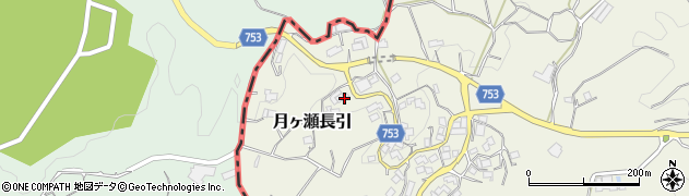 奈良県奈良市月ヶ瀬長引243周辺の地図