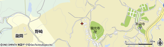 大阪府大東市龍間1468周辺の地図