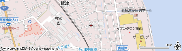 静岡県湖西市鷲津2694周辺の地図