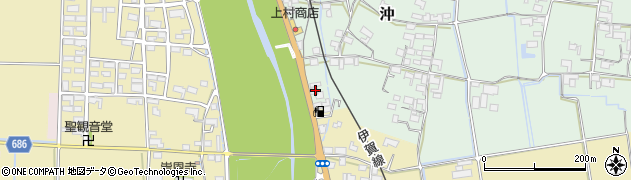 三重県伊賀市沖670周辺の地図