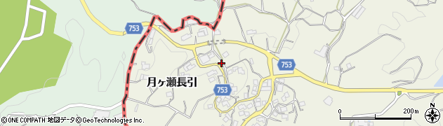 奈良県奈良市月ヶ瀬長引251周辺の地図