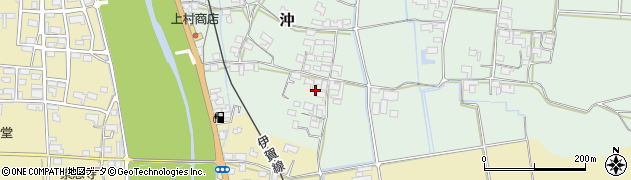 三重県伊賀市沖736周辺の地図