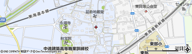 静岡県磐田市西貝塚1559周辺の地図