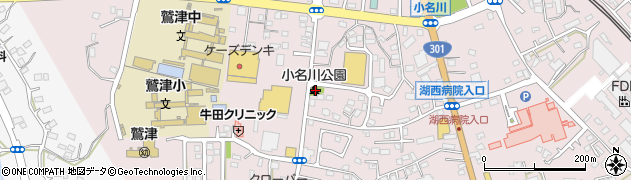 小名川公園周辺の地図