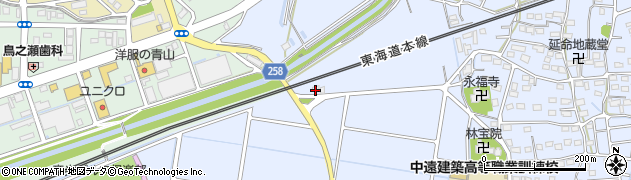 エネジン株式会社　磐田営業所周辺の地図