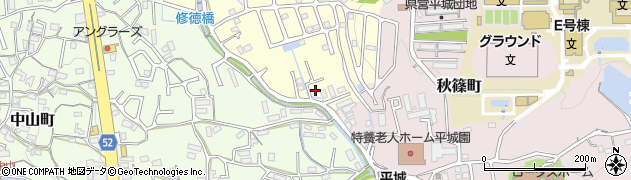 奈良県奈良市押熊町671周辺の地図