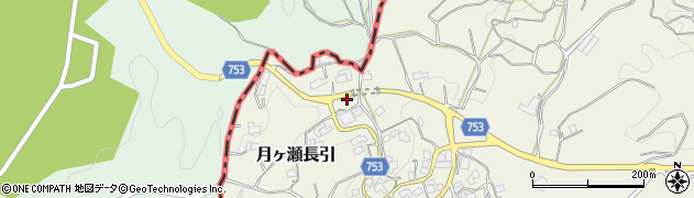 奈良県奈良市月ヶ瀬長引223周辺の地図