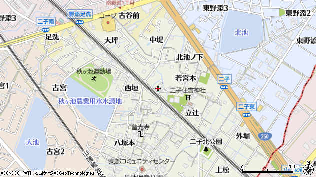 〒675-0162 兵庫県加古郡播磨町二子の地図