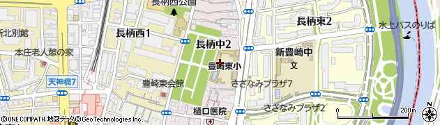 大阪府大阪市北区長柄中周辺の地図