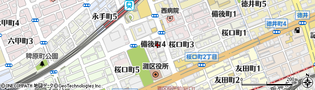 三井のリハウス六甲センター周辺の地図