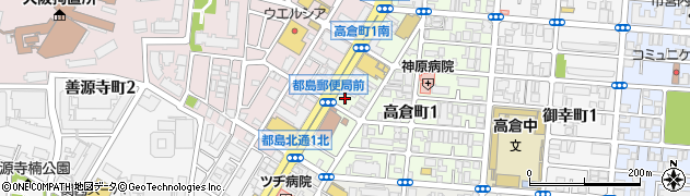 昇龍軒 都島店周辺の地図