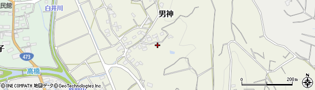 静岡県牧之原市男神575周辺の地図