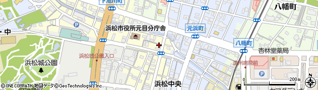 浜松元目郵便局 ＡＴＭ周辺の地図