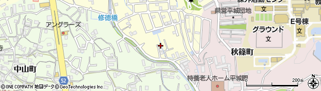 奈良県奈良市押熊町666周辺の地図