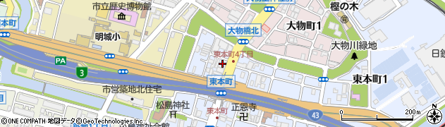 有限会社浅尾周辺の地図
