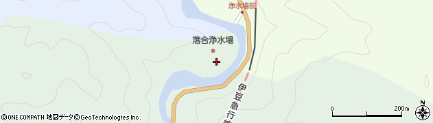 下田市役所　上下水道課周辺の地図