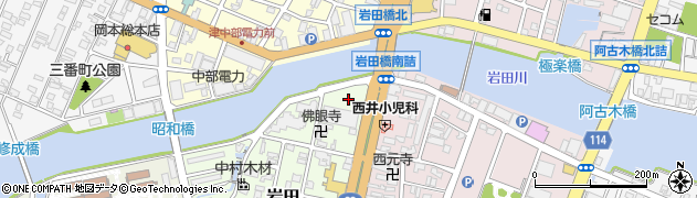 株式会社百五銀行　津パーソナルプラザ周辺の地図