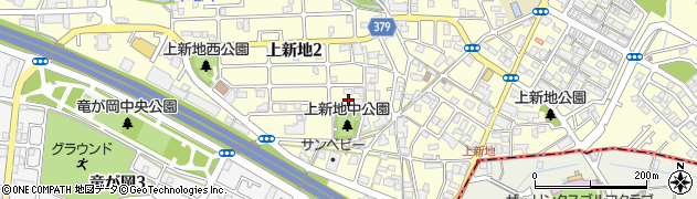 兵庫県神戸市西区上新地周辺の地図
