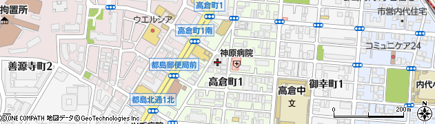 一本堂　都島店周辺の地図