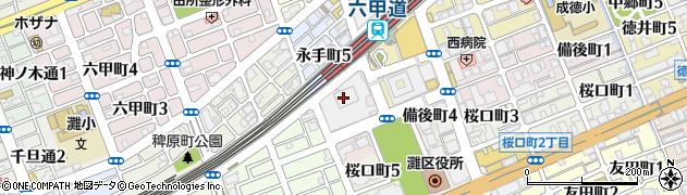 食彩 七Fukurou周辺の地図