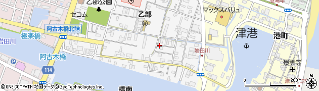 三重県津市寿町周辺の地図