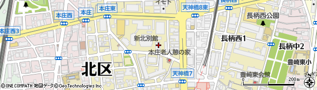関西電力株式会社　大阪北ネットワークエンジニアリングセンター　直営技術周辺の地図