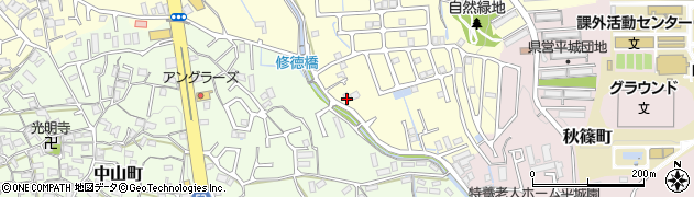 奈良県奈良市押熊町657周辺の地図