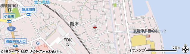 静岡県湖西市鷲津2688周辺の地図