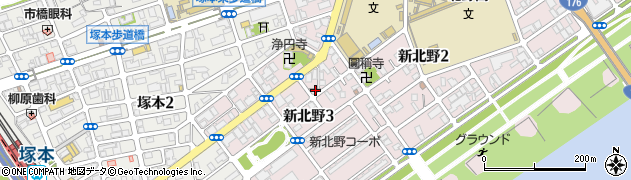 株式会社大阪機器製作所周辺の地図