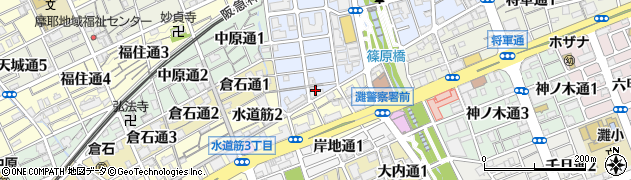 井神鮮魚店周辺の地図