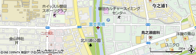 富士見橋周辺の地図