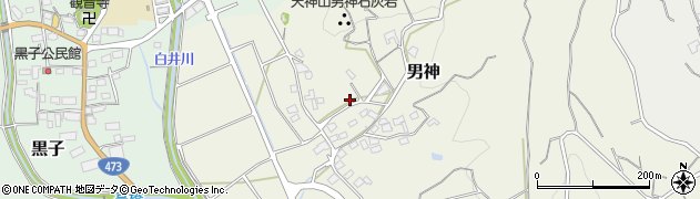 静岡県牧之原市男神629周辺の地図