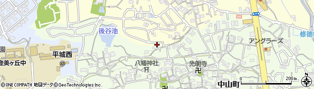 奈良県奈良市押熊町30周辺の地図
