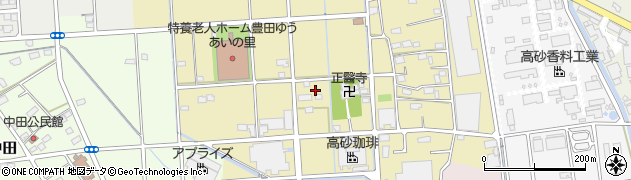 静岡県磐田市下万能511周辺の地図