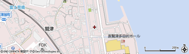 静岡県湖西市鷲津2961周辺の地図