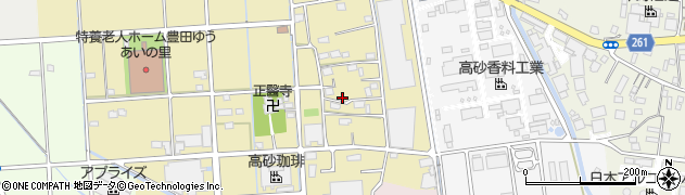 静岡県磐田市下万能346周辺の地図