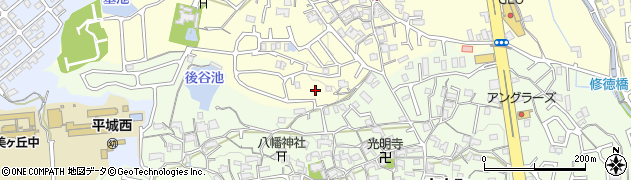 奈良県奈良市押熊町38周辺の地図