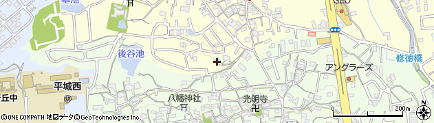 奈良県奈良市押熊町39周辺の地図