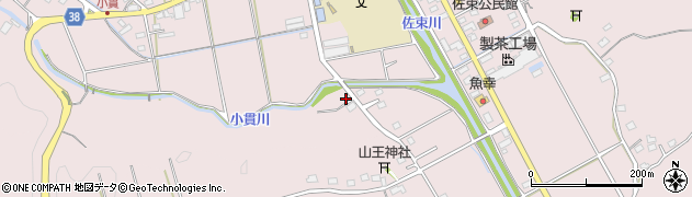 静岡県掛川市小貫1636周辺の地図