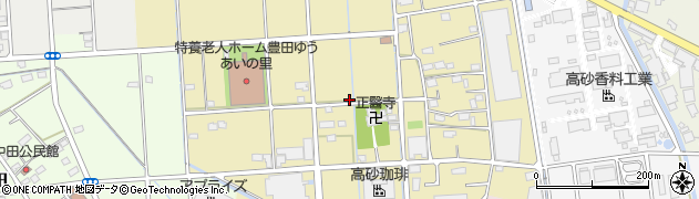 静岡県磐田市下万能651周辺の地図